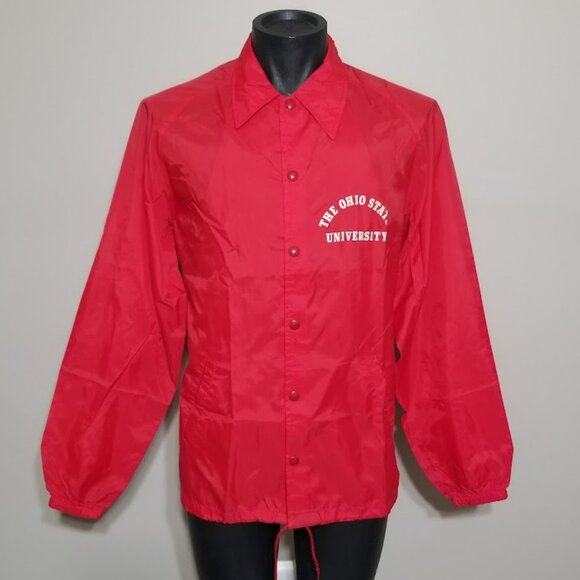 Vintage 60s The Ohio State University Champion Running Man Coach Jacket L/XL? - Picture 5 of 11